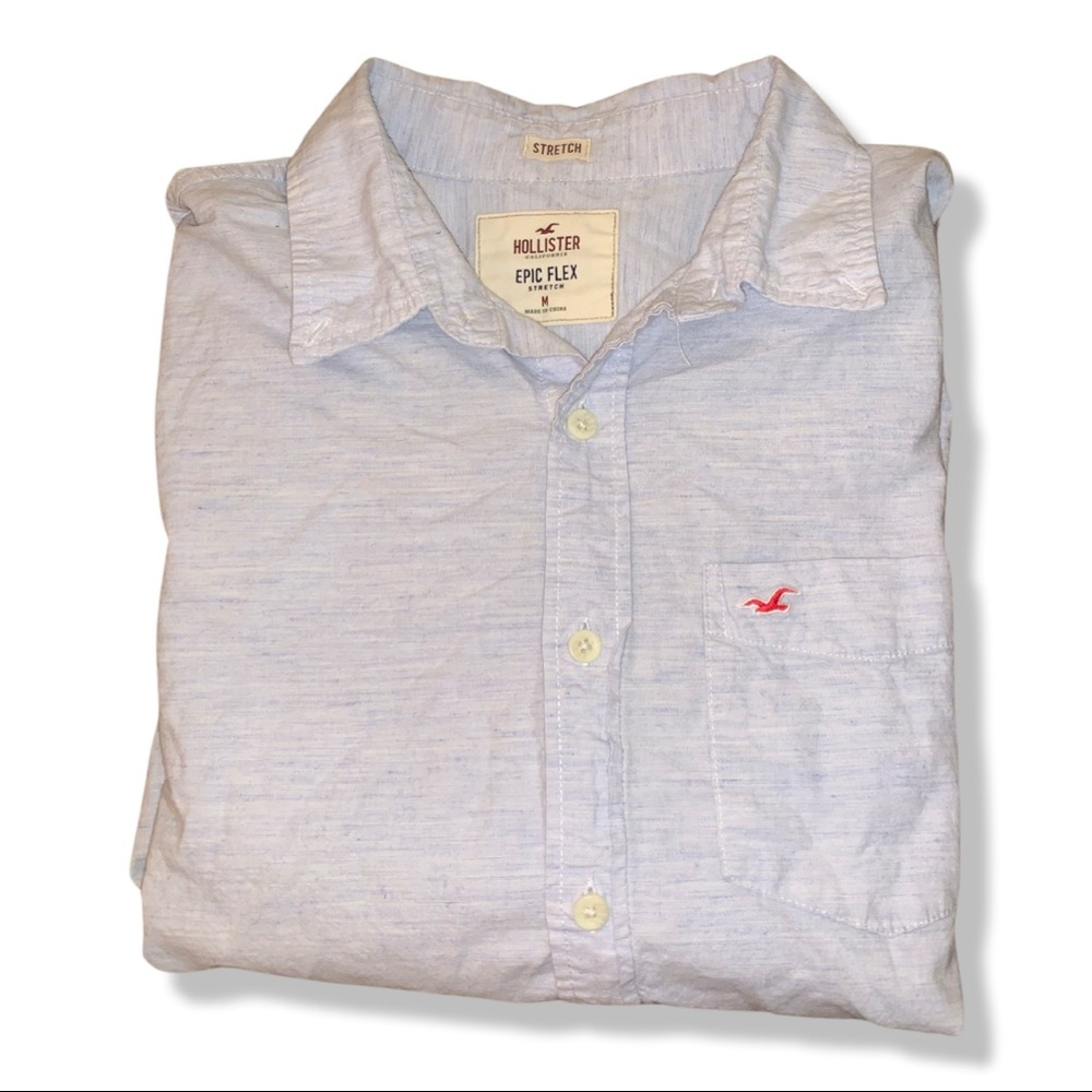 hollister long sleeve button down